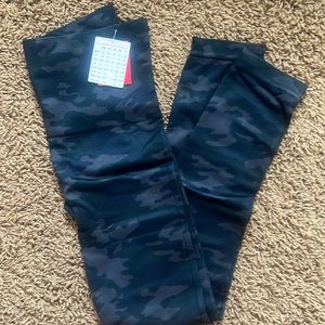 Spanx look at me now leggings. Camo. NWT